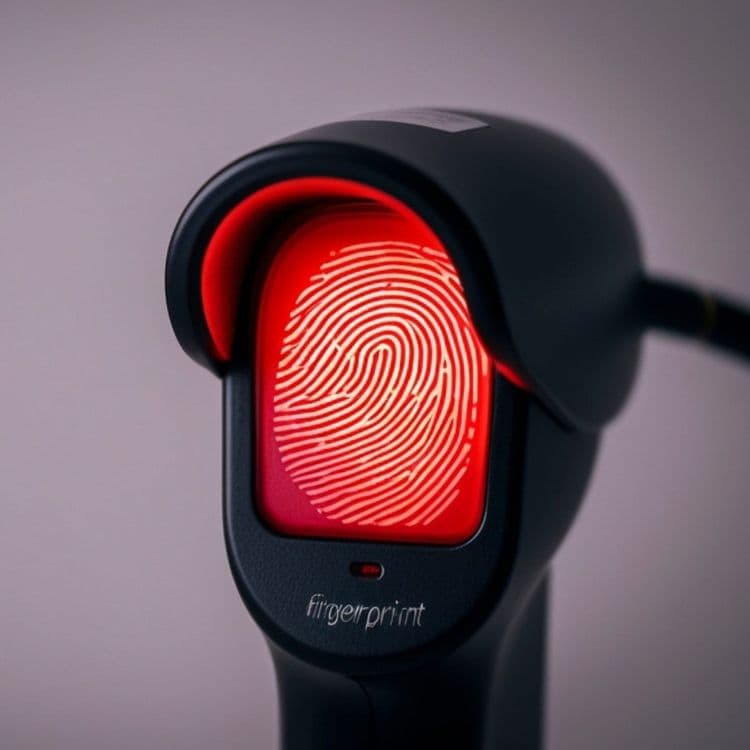 Biometric access control scanner